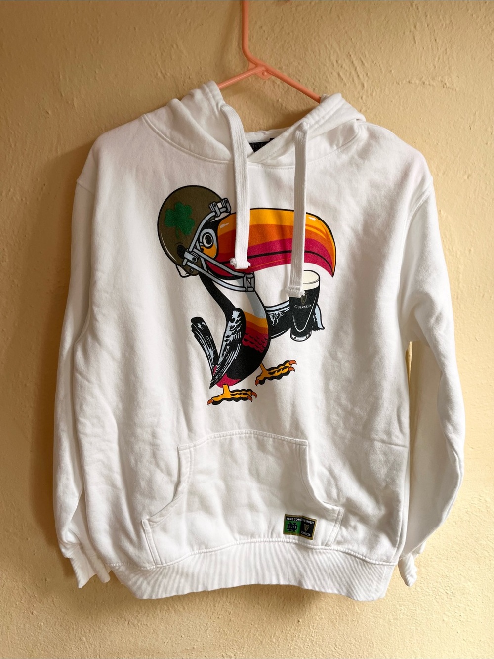 Notre Dame X Guinness Collab Football Hoodie Men’s Medium